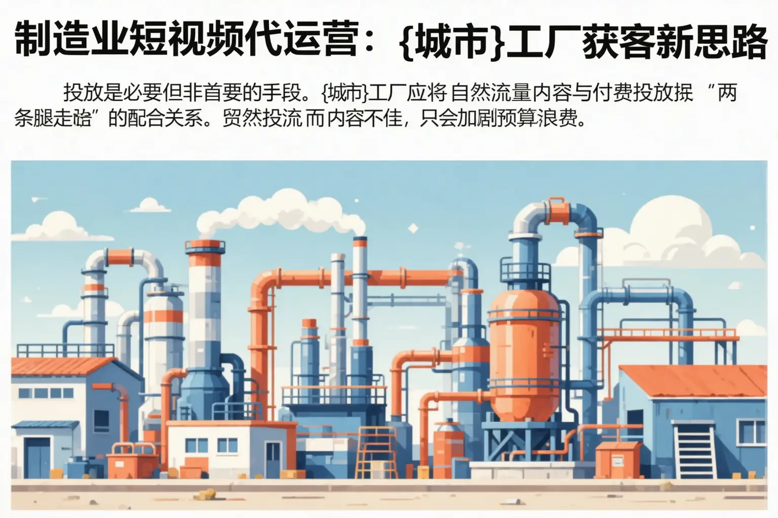 制造业短视频代运营:文山工厂获客新思路