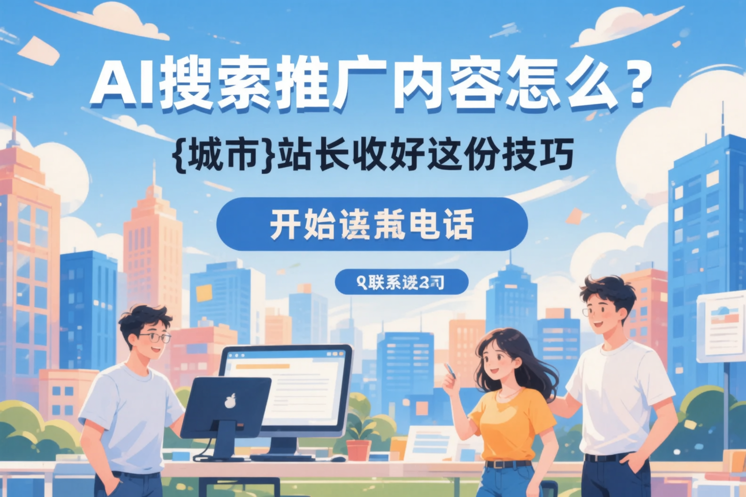 AI搜索推广内容怎么写?文山站长收好这份技巧
