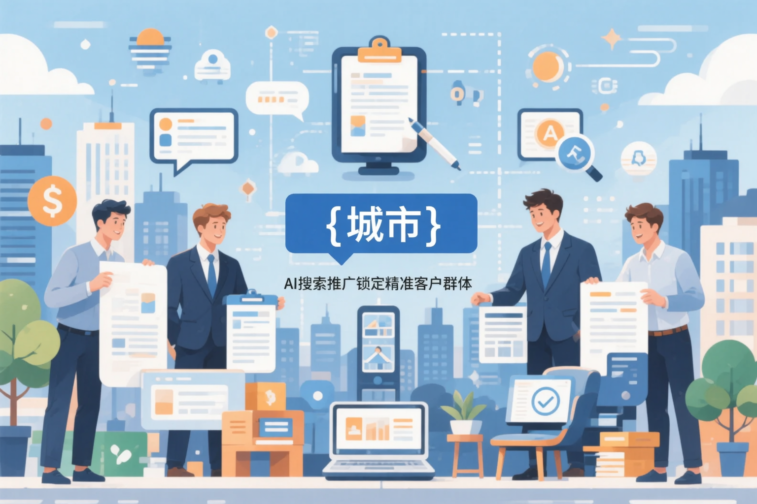 文山公司如何用AI搜索推广锁定精准客户群体