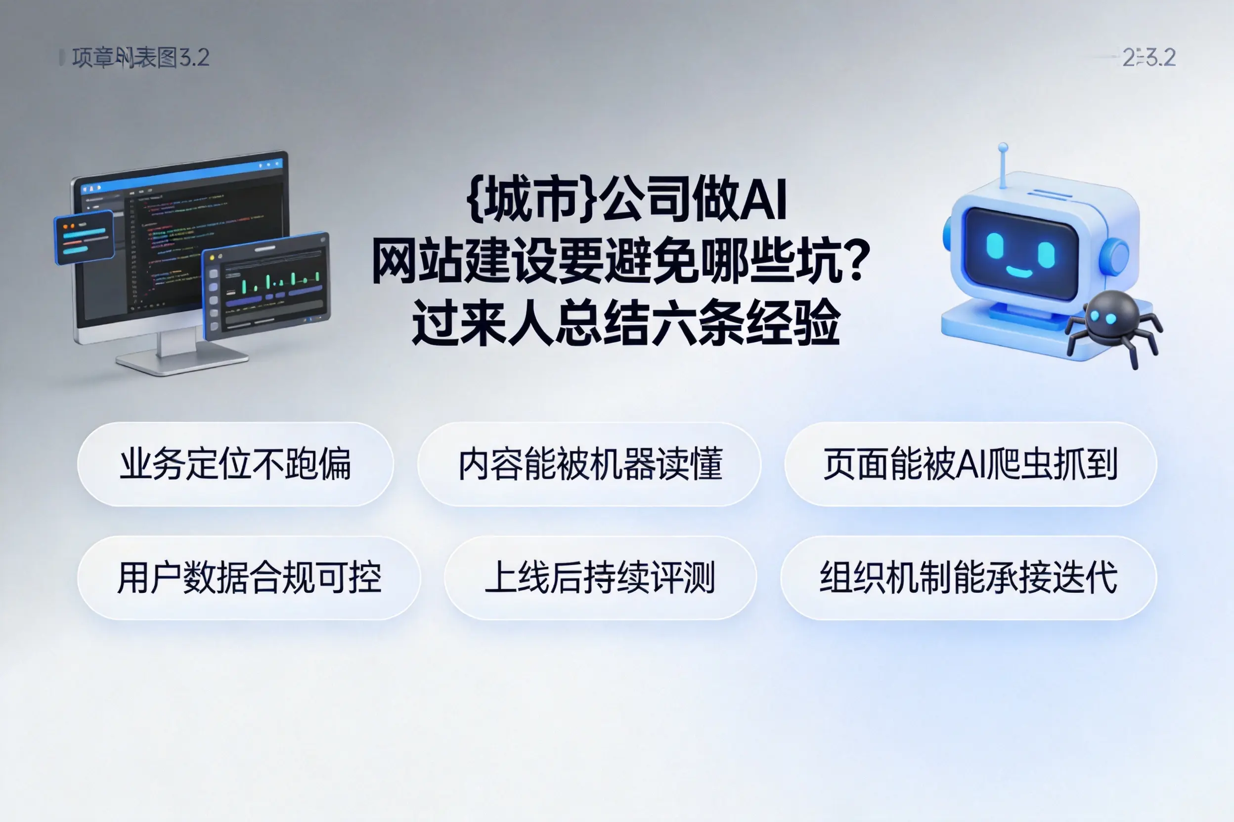 文山公司做AI网站建设要避免哪些坑?过来人总结六条经验