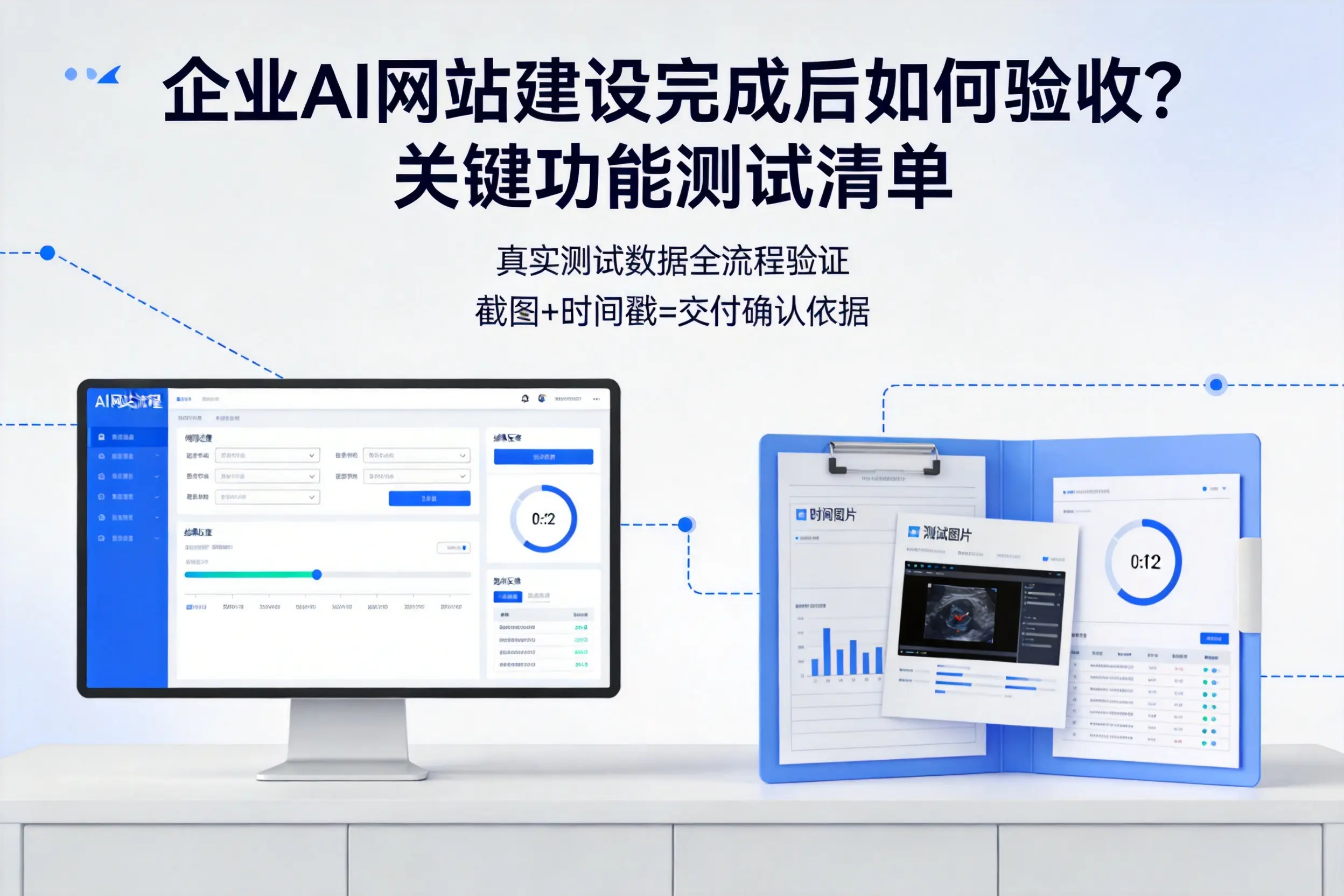 文山企业AI网站建设完成后如何验收？关键功能测试清单